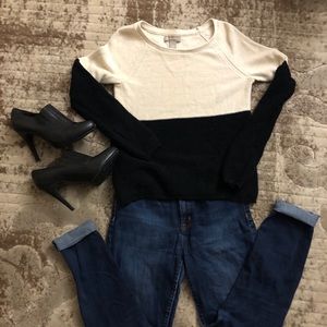 Banana Republic Color Block Sweater